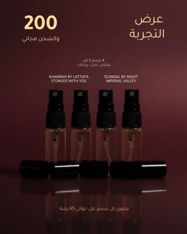 عرض التجربة